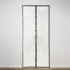 Horgordijn magnetisch - zwart - 100x220 cm