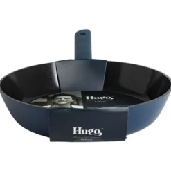 Hugo Kennis koekenpan - blauw/zwart - ø24x5 cm