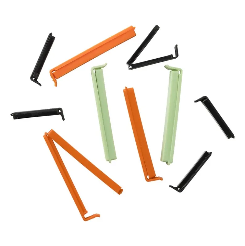Huishoudclips - kunststof - set van 10