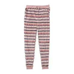 Huispak kerst - roze - maat L/XL