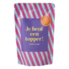 Jij bent een topper citroencake bakmix