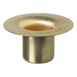 Kaarsenhouder voor fles - goud - ø5x2.6 cm