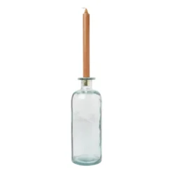 Kaarsenhouder voor fles - goud - ø5x2.6 cm