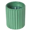 Kaars in potje - groen - ø7.8x9 cm