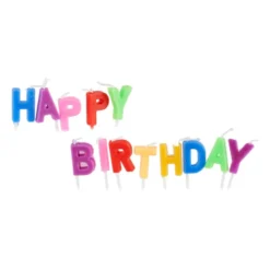 Kaarsjes happy birthday