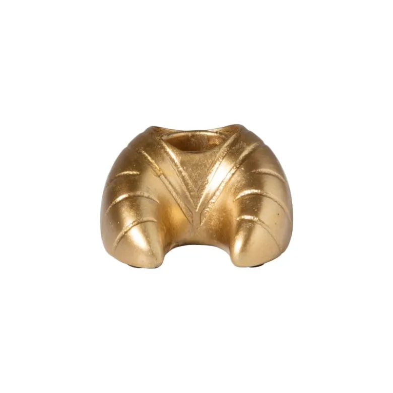 Kandelaar croissant Monique - goud - 4x6.5x6.5 cm