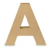 Kartonnen letter A