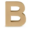 Kartonnen letter B