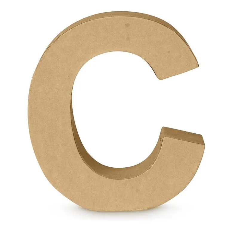 Kartonnen letter C