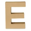 Kartonnen letter E