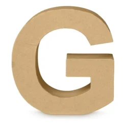 Kartonnen letter G