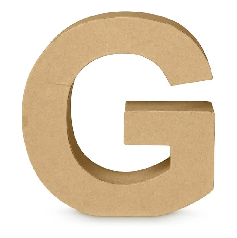 Kartonnen letter G