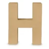 Kartonnen letter H