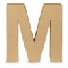 Kartonnen letter M