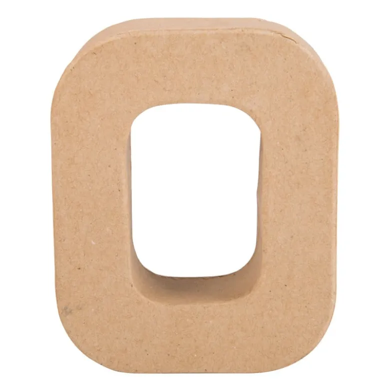 Kartonnen letter O