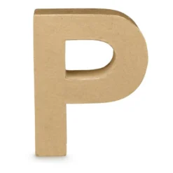 Kartonnen letter P