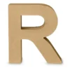 Kartonnen letter R