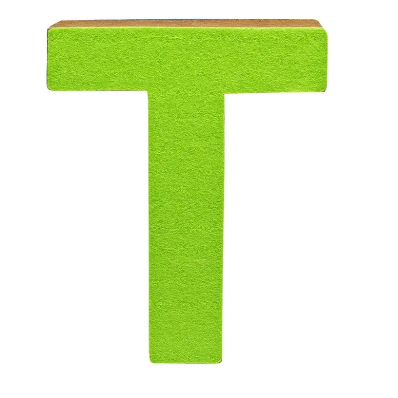 Kartonnen letter T