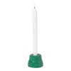 Kerst kandelaar tulband - ø7x5 cm - diverse varianten