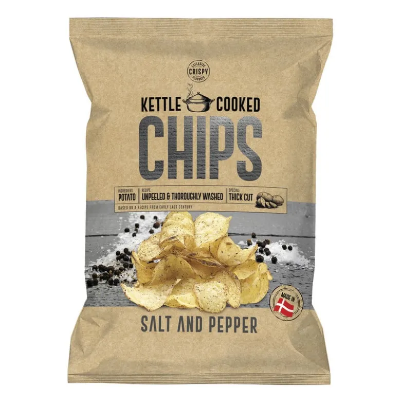 Kettle chips - zeezout en peper - 150 gram