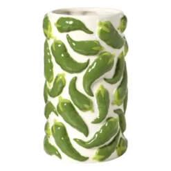 Keukengerei pot peper - groen - ø11.5x20 cm