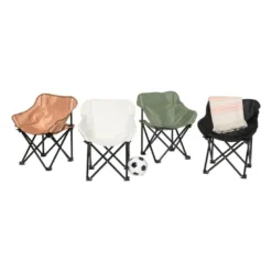 Kids campingstoel compact - groen - 50x50x40 cm