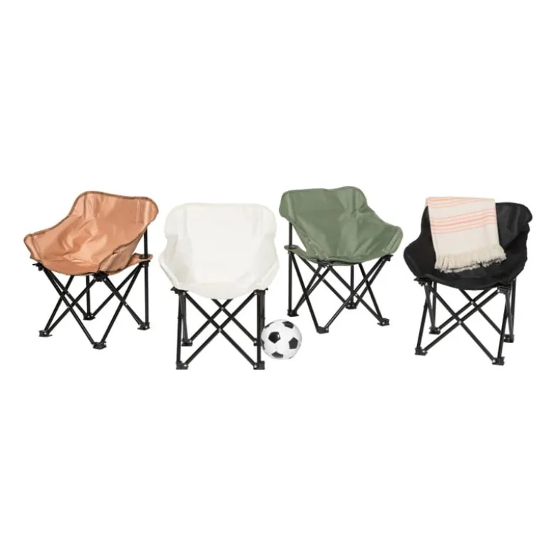 Kids campingstoel compact - groen - 50x50x40 cm