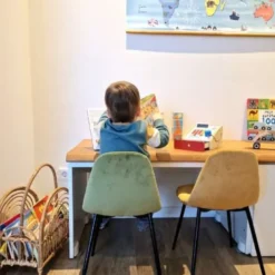 Kinderstoel Ivy - geel - 60x36.5x33.5 cm