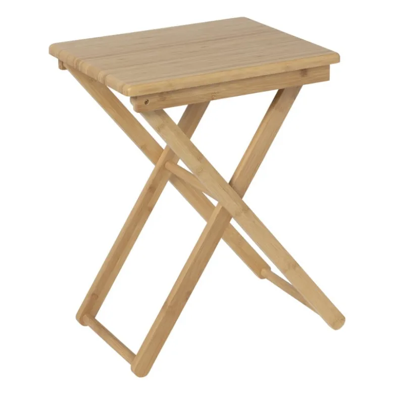 Klaptafel beibu - bamboe - naturel - 42x30x52 cm