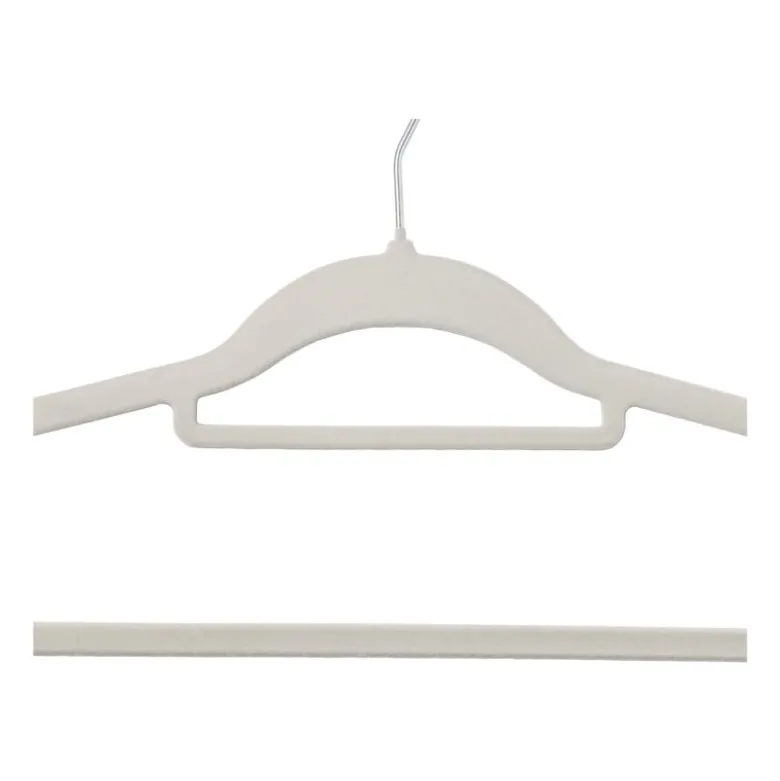 Kledinghanger vilt - grijs - set van 5