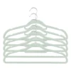 Kledinghanger vilt - groen - set van 5