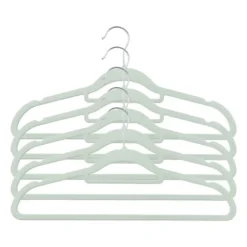 Kledinghanger vilt - groen - set van 5