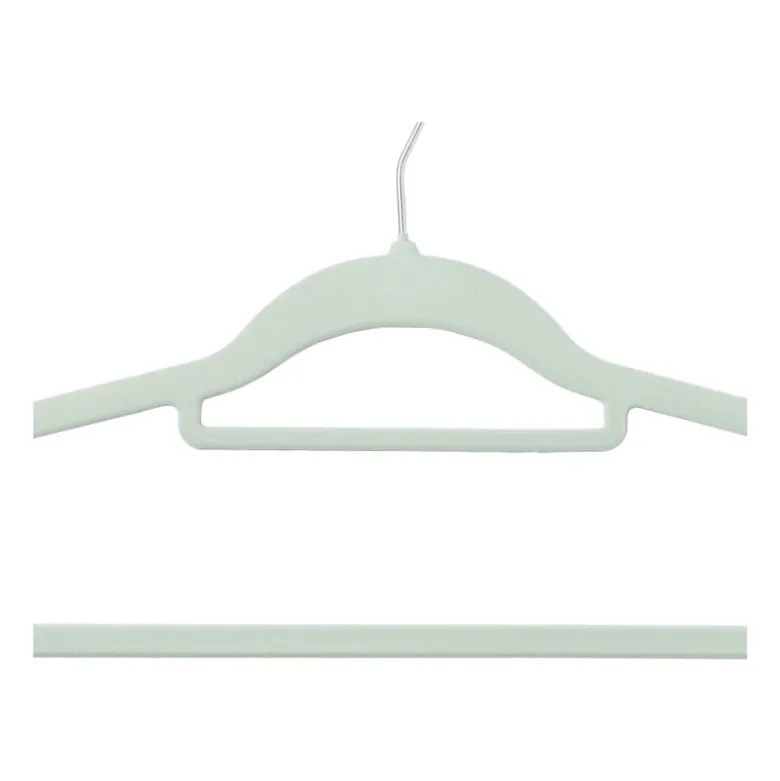 Kledinghanger vilt - groen - set van 5