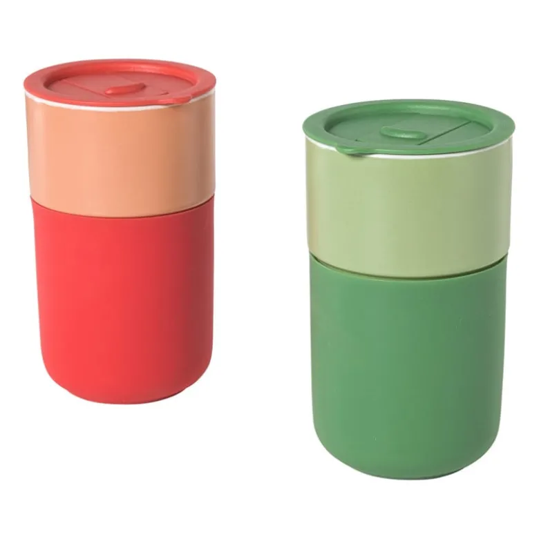 Koffiebeker to go - groen - 360 ml