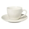Koffiekopje wit - porselein - 190 ml