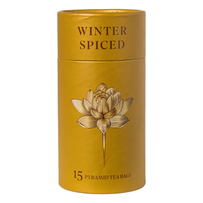 Koker met winter spiced thee
