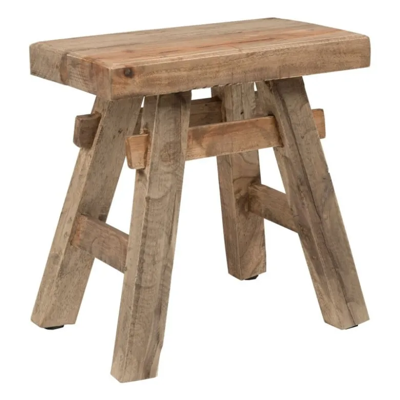 Krukje recycle Ubud - hout - 45x27x45 cm