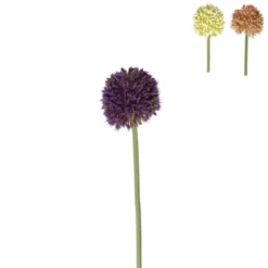 Kunstbloem allium - diverse varianten - 50 cm