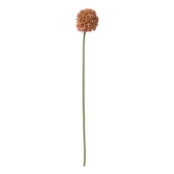 Kunstbloem allium - roze - 50 cm