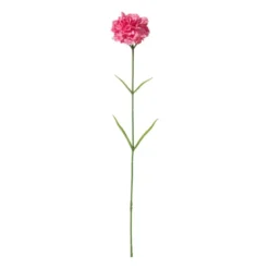 Kunstbloem anjer - roze - 58 cm