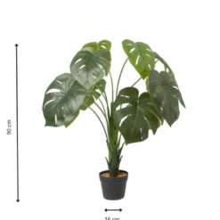 Kunstplant monstera - 90 cm