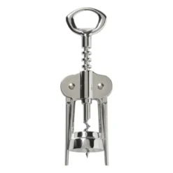 Kurkentrekker London - zilverkleurig - 19.5 cm