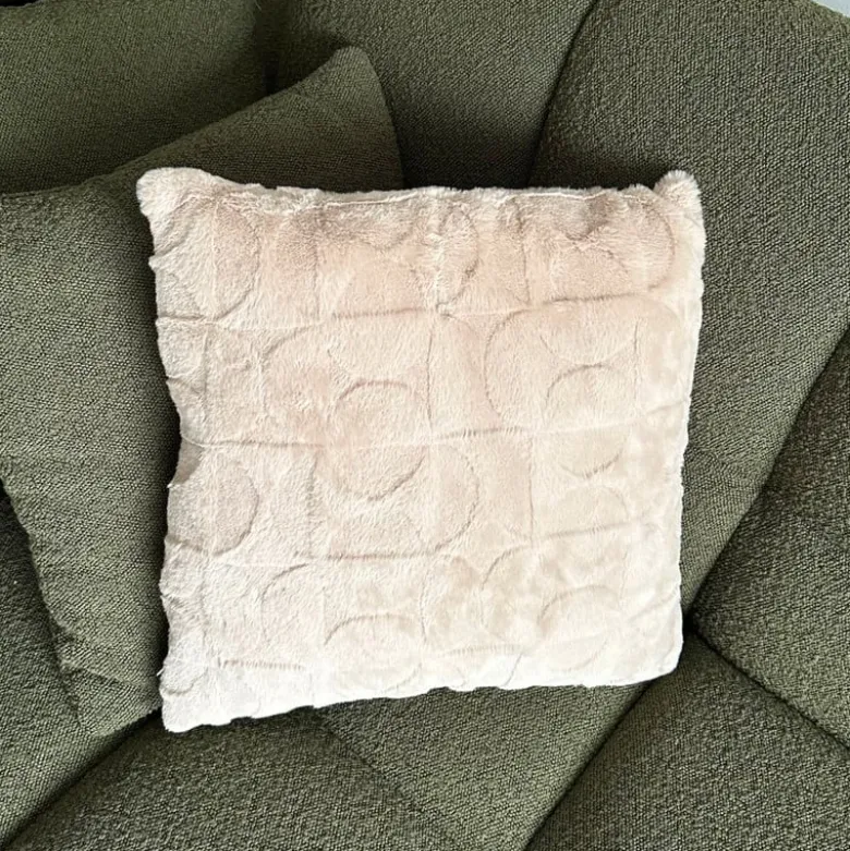 Kussen japandi - beige - 45x45 cm