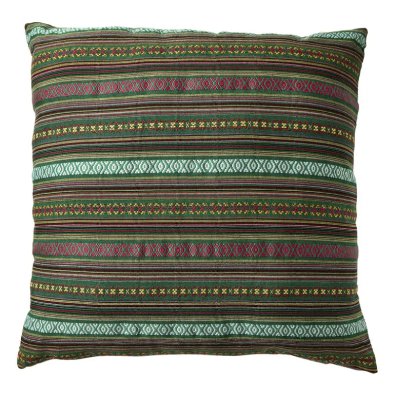 Kussen mexican groot - groen - 60x60 cm