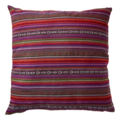 Kussen mexican groot - rood - 60x60 cm