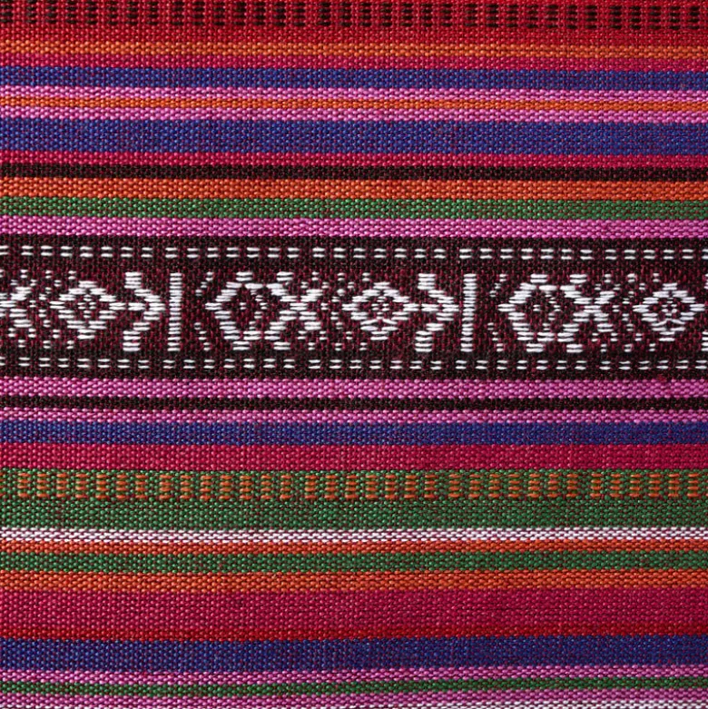 Kussen mexican klein - rood - 45x45 cm