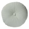 Kussen rond - mintgroen - ø45 cm