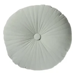 Kussen rond - mintgroen - ø45 cm