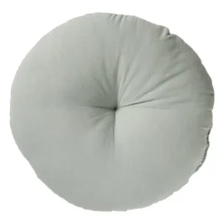 Kussen rond - mintgroen - ø45 cm