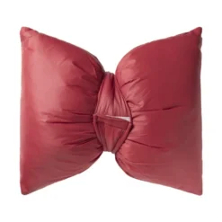 Kussen strik - rood - 40x35 cm